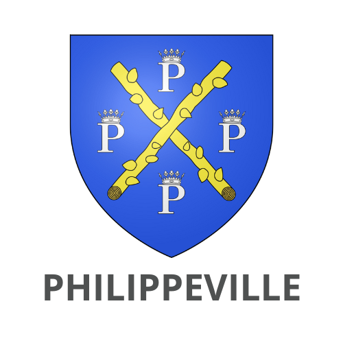 Blason de notre partenaire la commune de Philippeville